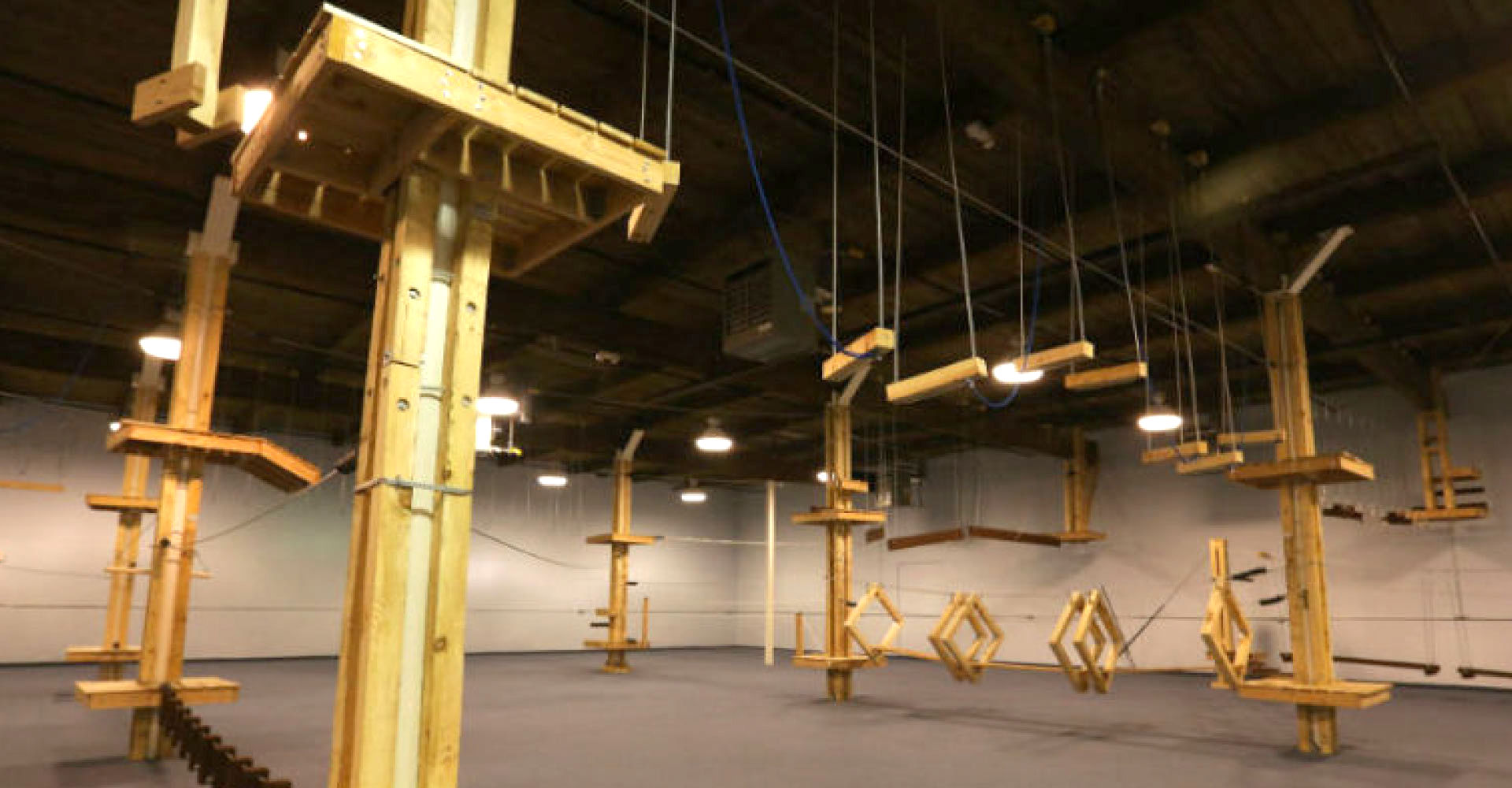 Indoor Ropecourse Setup in India